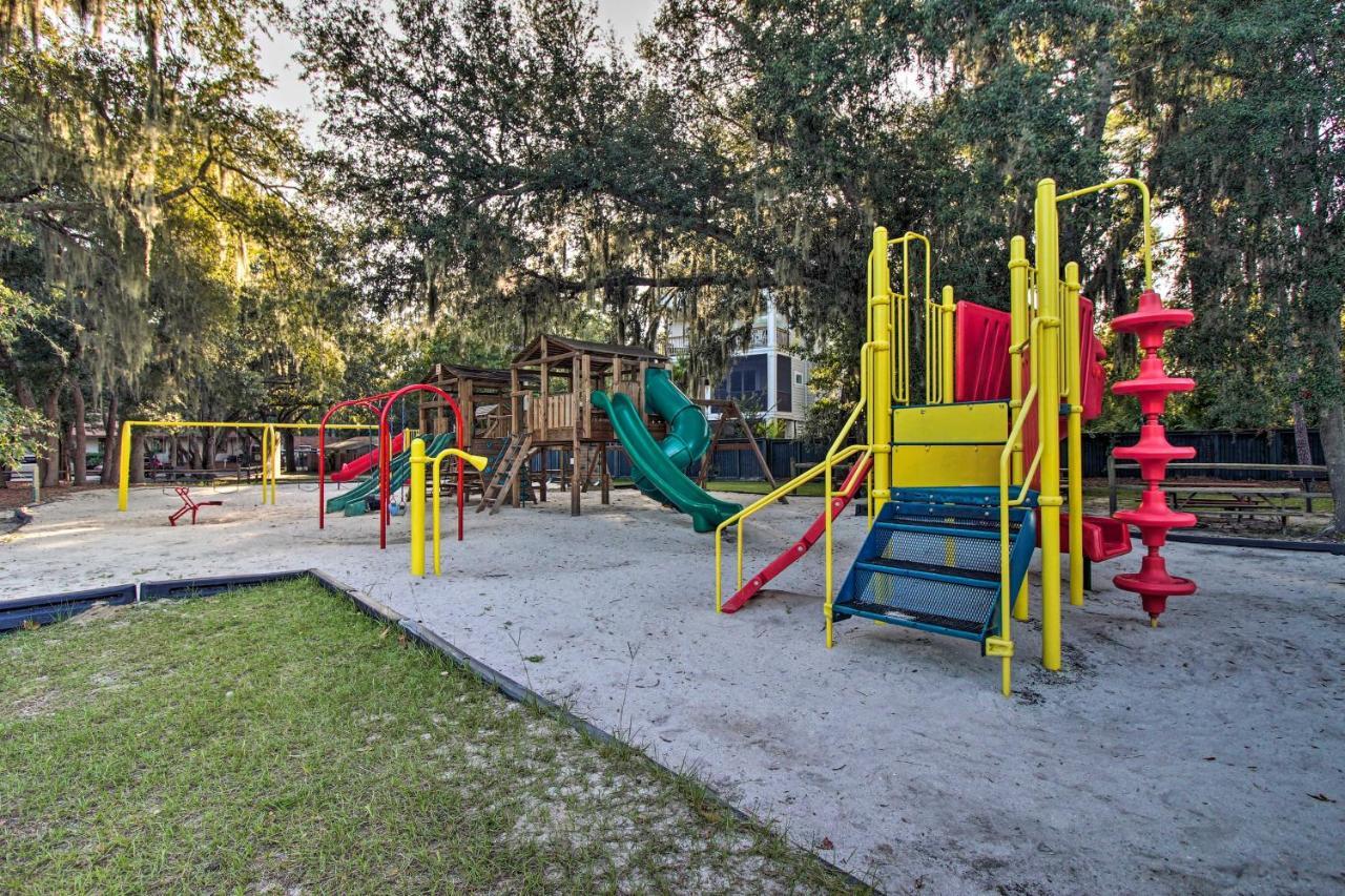 Hilton Head Condo Walk To Folly Field Beach! Хилтън Хед Айлънд Екстериор снимка