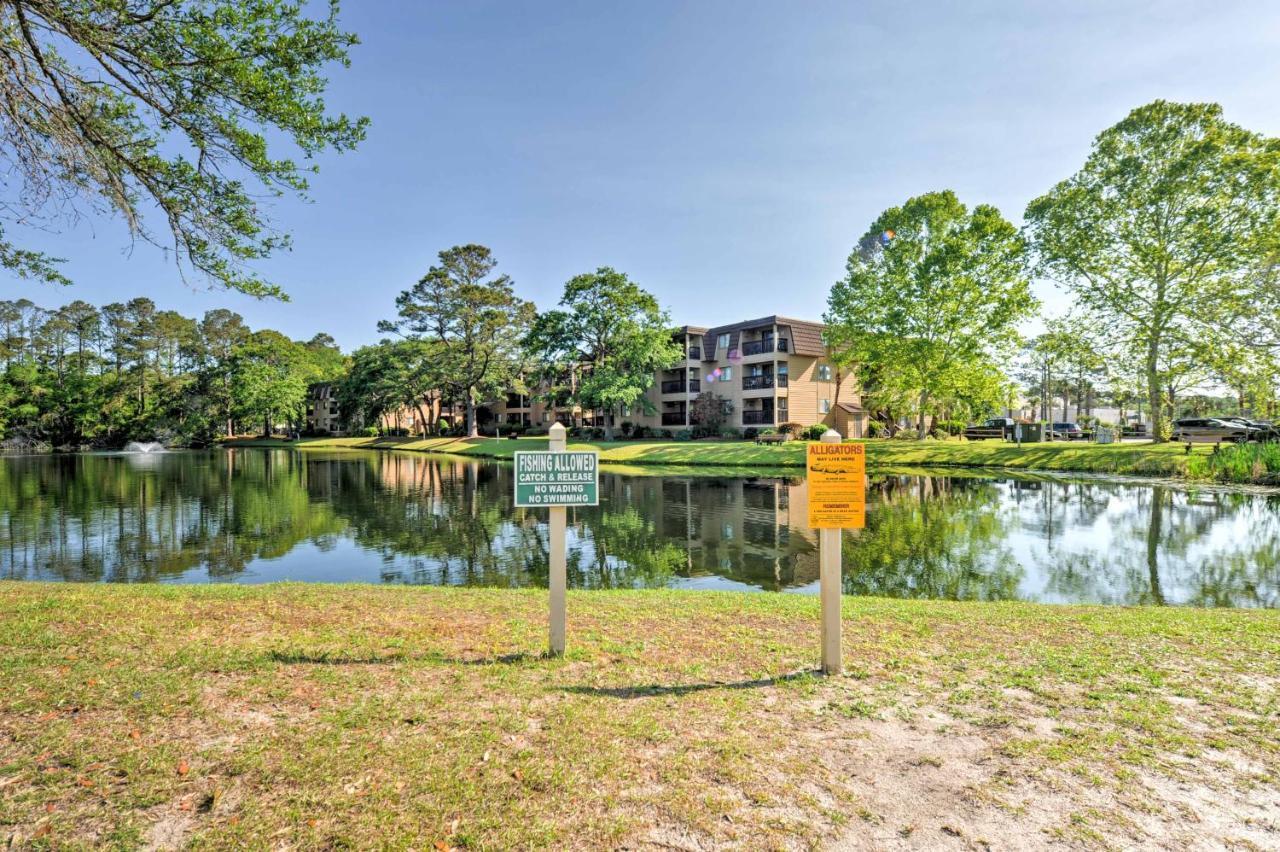 Hilton Head Condo Walk To Folly Field Beach! Хилтън Хед Айлънд Екстериор снимка